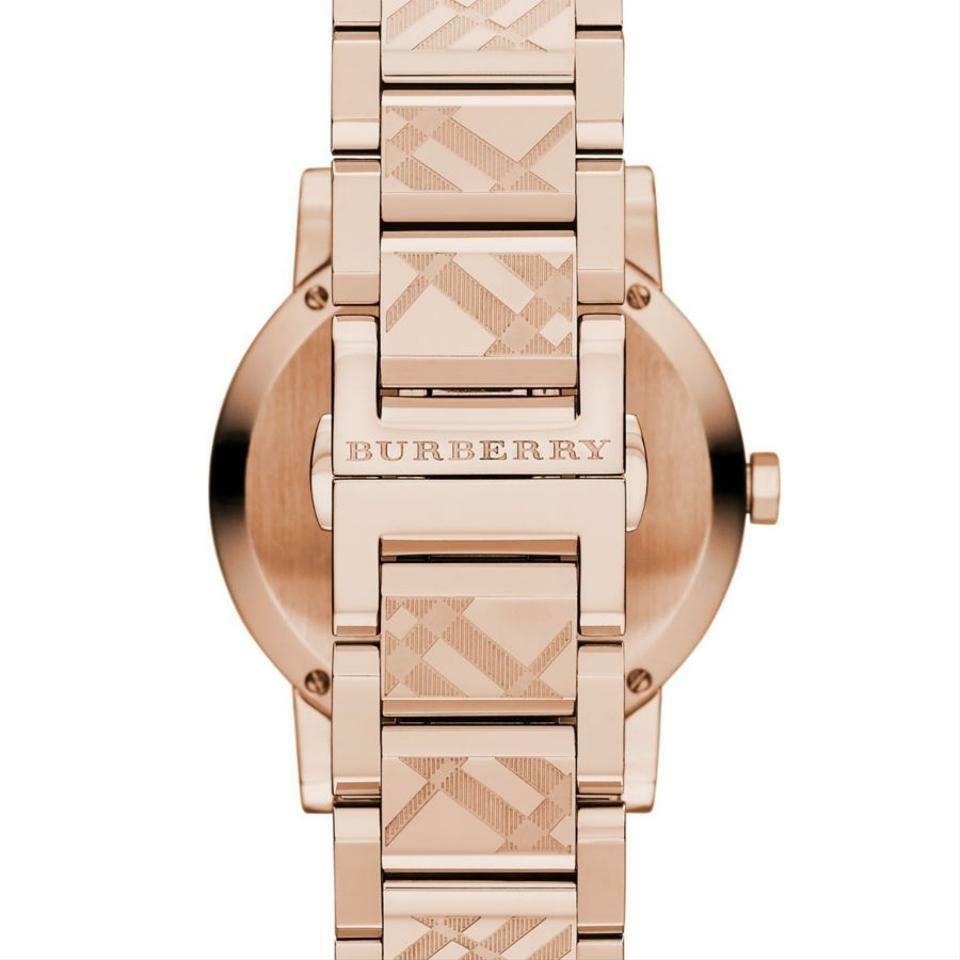 Burberry The City Rose Gold Dial Rose Gold Steel Strap Watch for Women - BU9039 Buy Now By Burberry