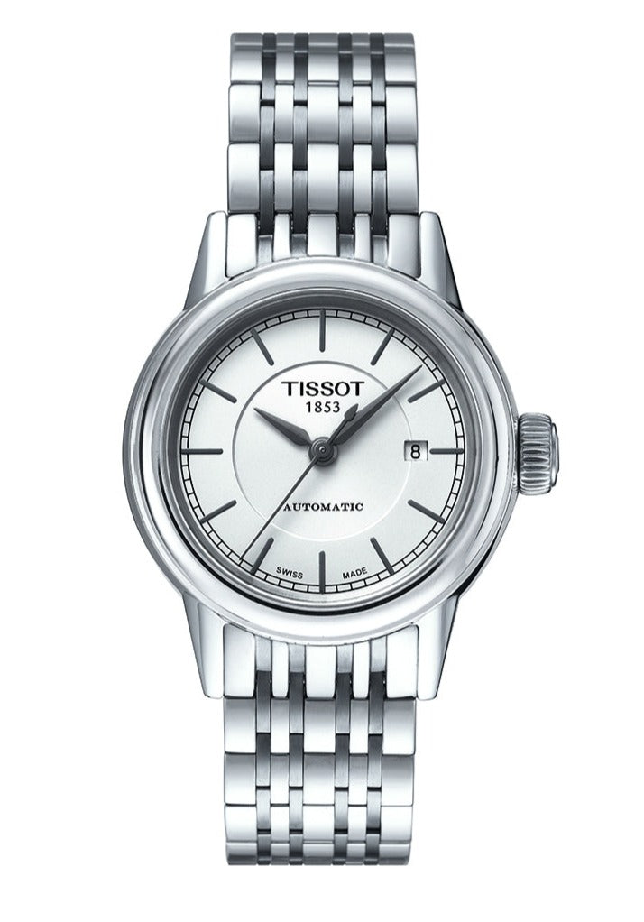 Tissot Carson Powermatic 80 Silver Dial Silver Steel Strap Watch For Men - T085.407.11.011.00 Buy Now By Tissot
