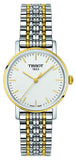 Tissot T Classic Everytime Small White Dial Two Tone Mesh Bracelet Watch For Women - T109.210.22.031.00 Buy Now By Tissot
