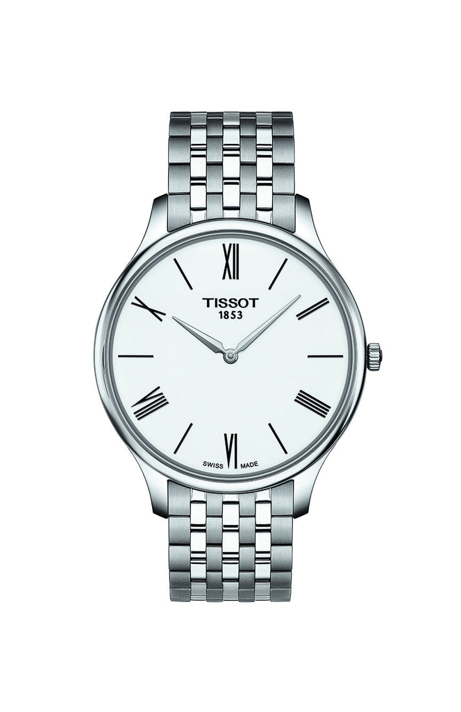 Tissot T Classic Tradition 5.5 White Dial Watch For Men - T063.409.11.018.00 Buy Now By Tissot