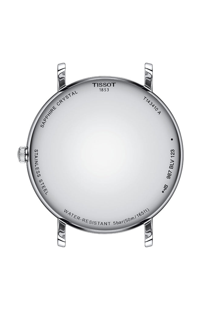 Tissot Everytime Gent Blue Dial Black Leather Strap Watch for Men - T143.410.16.041.00 Buy Now By Tissot