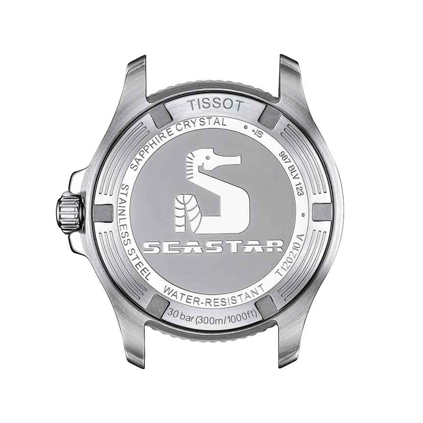 Tissot Seastar 1000 Black Dial Two Tone Steel Strap Watch for Women - T120.210.22.051.00 Buy Now By Tissot