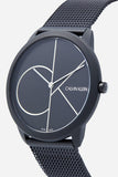 Calvin Klein Minimal Black Dial Black Mesh Bracelet Watch for Men - K3M5145X Buy Now By Calvin Klein