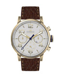 Tommy Hilfiger Jake Quartz White Dial Brown Leather Strap Watch for Men - 1791231 Buy Now By Tommy Hilfiger