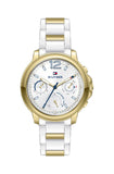Tommy Hilfiger Claudiia White Dial White Steel Strap Watch for Women - 1781745 Buy Now By Tommy Hilfiger