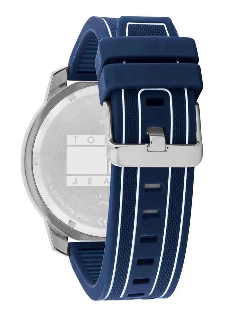 Tommy Hilfiger Wynwood Chronograph Blue Dial Blue Silicon Strap Watch For Men - 1710582 Buy Now By Tommy Hilfiger