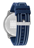 Tommy Hilfiger Wynwood Chronograph Blue Dial Blue Silicon Strap Watch For Men - 1710582 Buy Now By Tommy Hilfiger