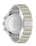 Hugo Boss Gregor Chronograph Green Dial Two Tone Steel Strap Watch For Men - 1514081 Buy Now By Hugo Boss