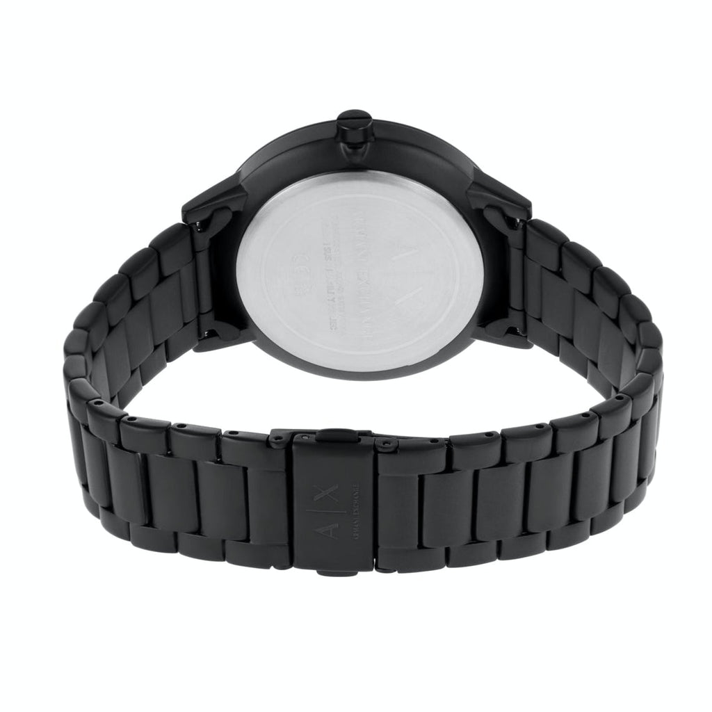 Armani Exchange Cayde Chronograph Black Dial Black Steel Strap Watch for Men - AX2748 Buy Now By Armani Exchange