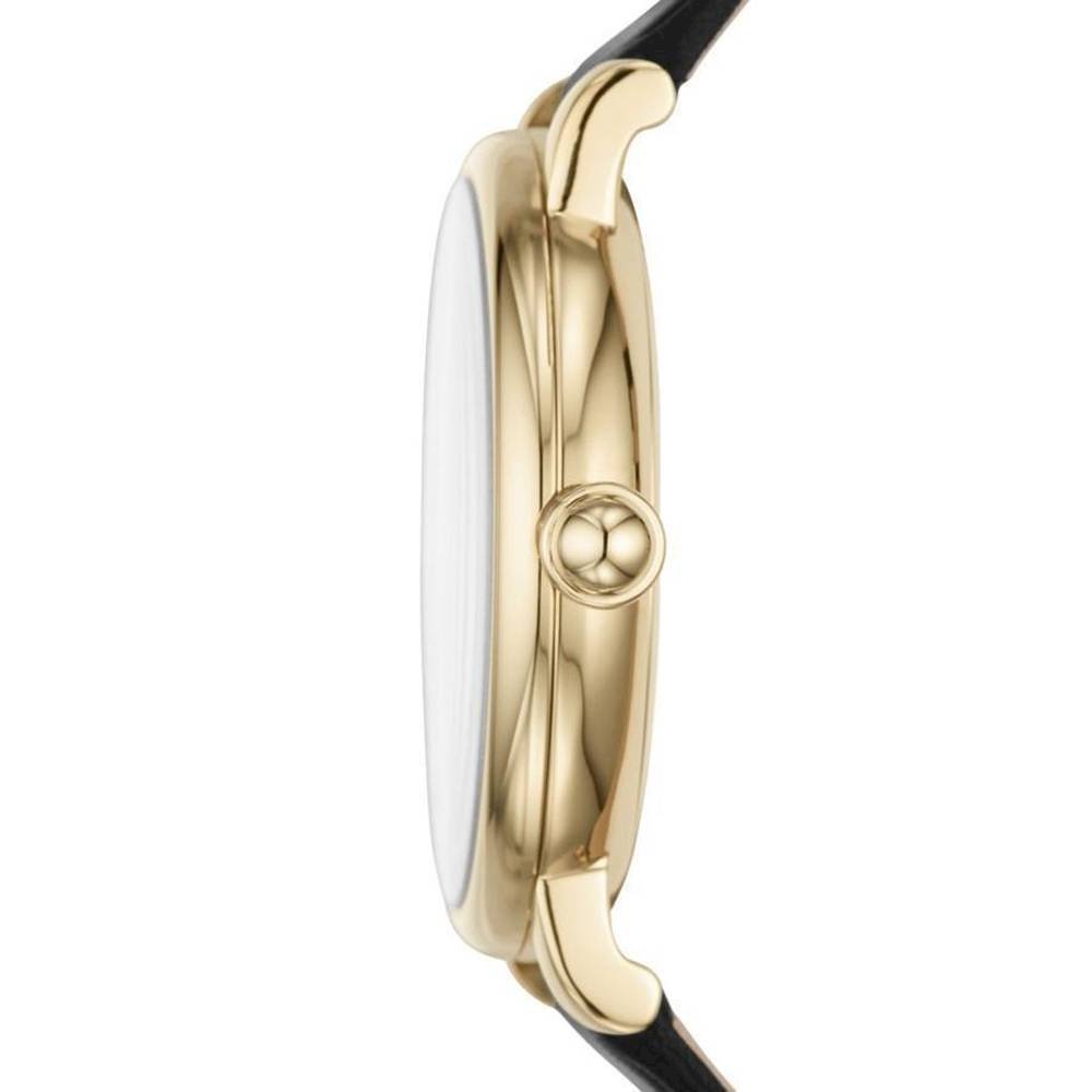 Marc Jacobs Roxy Black Dial Black Leather Strap Watch for Women - MJ1592 Buy Now By Marc Jacobs