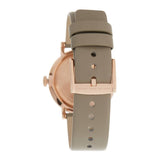 Marc Jacobs Baker Rose Gold Dial Grey Leather Strap Watch for Women - MBM1400 Buy Now By Marc Jacobs