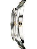 Versace Shadov Quartz Silver Dial Snakeskin Green Leather Strap Watch for Women - VEBM00718 Buy Now By Versace