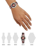 Versace Shadov Pink Dial Pink Leather Strap Watch for Women - VEBM00818 Buy Now By Versace