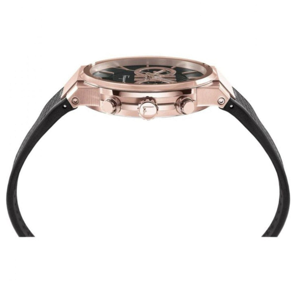 Salvatore Ferragamo Sapphire Chrono Black Dial Black Rubber Strap Watch for Men - SFME00721 Buy Now By Salvatore Ferragamo