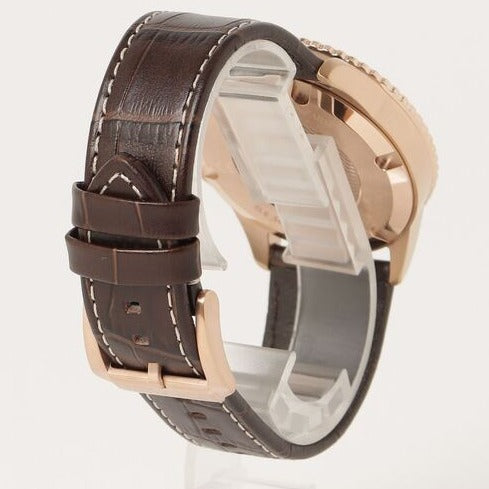 Emporio Armani Pro Planet Three Hand Date Blue Dial Brown Leather Strap Watch For Men - AR11556 Buy Now By Emporio Armani