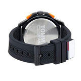 Tommy Hilfiger Jeans Analog Black Dial Black Silicone Strap Watch For Men - 1791763 Buy Now By Tommy Hilfiger