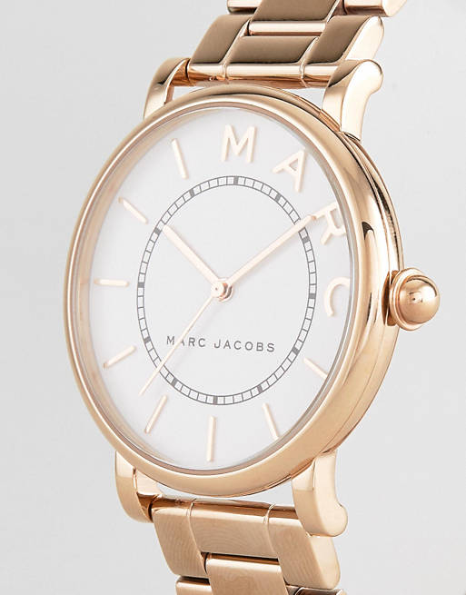 Marc Jacobs Roxy White Dial Rose Gold Steel Strap Watch for Women - MJ3523 Buy Now By Marc Jacobs