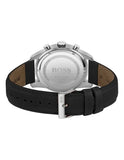 Hugo Boss Skymaster Black Dial Black Leather Strap Watch for Men - 1513782 Buy Now By Hugo Boss