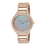 Michael Kors Kerry Purple Dial Rose Gold Stainless Steel Strap Watch for Women - MK3482 Buy Now By Michael Kors