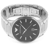 Emporio Armani Renato Quartz Black Dial Silver Steel Strap Watch For Men - AR11181 Buy Now By Emporio Armani