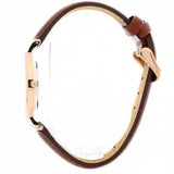 Daniel Wellington Classy St Mawes White Dial Brown Leather Strap Watch For Women - DW00100075 Buy Now By Daniel Wellington