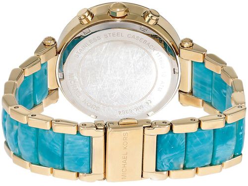 Michael Kors Parker Gold Dial Two Tone Steel Strap Watch for Women - MK6364 Buy Now By Michael Kors