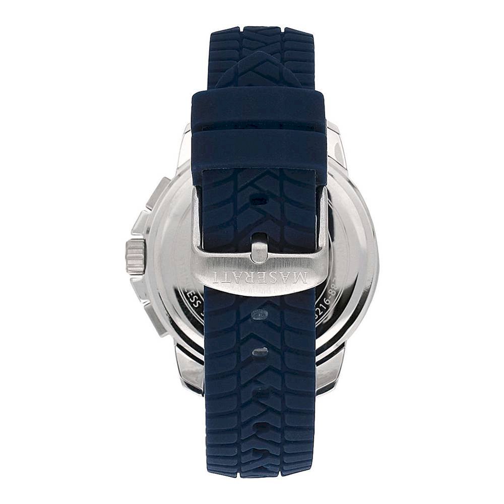 Maserati Successo Chronograph White Dial Blue Rubber Strap Watch For Men - R8871621013 Buy Now By Maserati