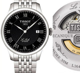Tissot T Classic Le Locle Powermatic 80 Black Dial Silver Steel Strap Watch For Women - T41.1.483.53 Buy Now By Tissot