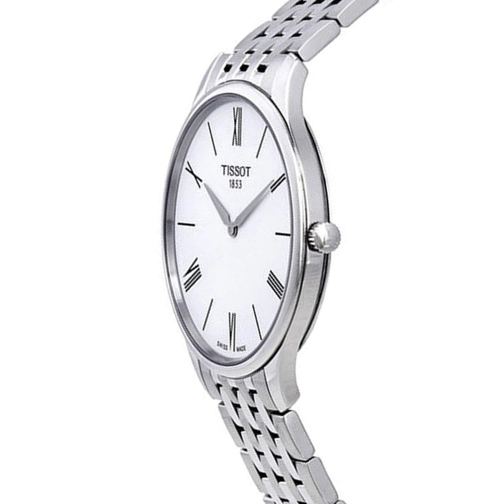 Tissot T Classic Tradition 5.5 White Dial Watch For Men - T063.409.11.018.00 Buy Now By Tissot