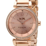 Coach Sports Rose Gold Dial Rose Gold Steel Strap Watch for Women - 14502200 Buy Now By Coach