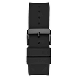 Guess Zeus Multifunction Crystals Black Dial Black Silicone Strap Watch For Men - GW0208G5 Buy Now By Guess