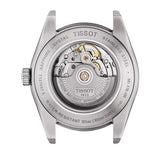 Tissot Gentleman Powermatic 80 Silicium Black Dial Silver Steel Strap Watch For Men - T127.407.11.051.00 Buy Now By Tissot