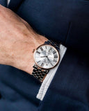 Tissot Carson Premium Powermatic 80 Silver Dial Two Tone Steel Strap Watch For Men - T122.407.22.033.00 Buy Now By Tissot