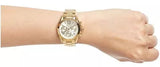 Michael Kors Lexington Quartz Gold Dial Gold Steel Strap Watch For Women - MK6267 Buy Now By Michael Kors