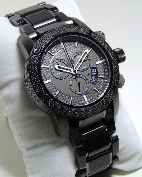 Burberry Chrono Sport Brown Dial Brown Steel Strap Watch for Men - BU7716 Buy Now By Burberry