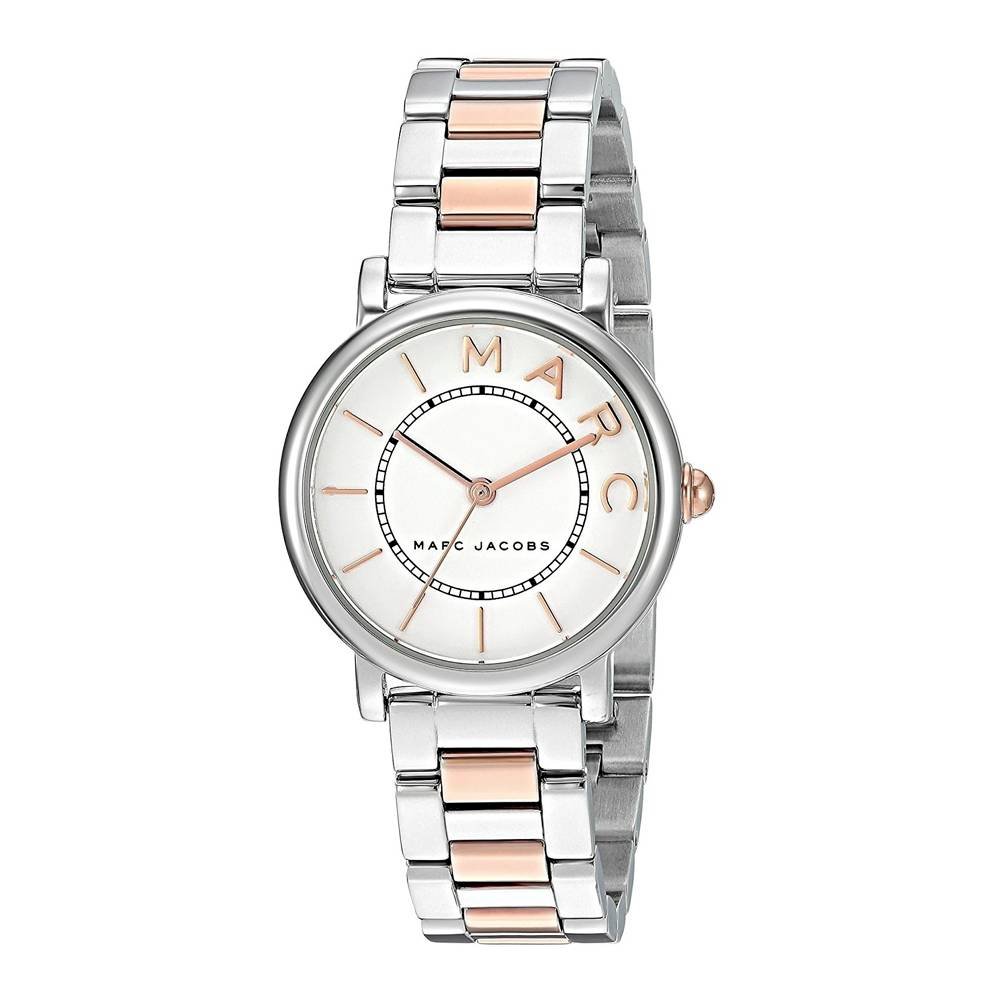 Marc Jacobs Roxy Silver Dial Two Tone Steel Strap Watch for Women - MJ3551 Buy Now By Marc Jacobs