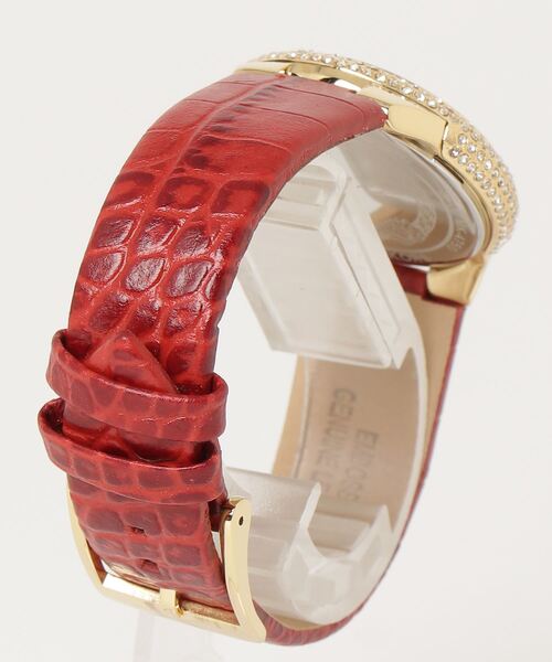 Michael Kors Camille Three-Hand Red Dial Red Leather Strap Watch for Women - MK4750 Buy Now By Michael Kors