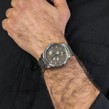 Tommy Hilfiger Brad Chronograph Quartz Grey Dial Silver Steel Strap Watch For Men - 1710385 Buy Now By Tommy Hilfiger