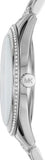 Michael Kors Lauryn Blue Dial Silver Steel Strap Watch for Women - MK3720 Buy Now By Michael Kors