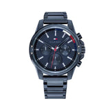 Tommy Hilfiger Mason Blue Dial Blue Steel Strap Watch for Men - 1791789 Buy Now By Tommy Hilfiger