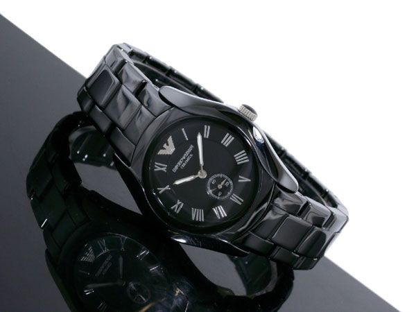 Emporio Armani Ceramica Quartz Black Dial Black Steel Strap Watch For Women - AR1402 Buy Now By Emporio Armani