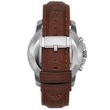 Fossil Grant Automatic White Dial Brown Leather Strap Watch for Men - ME3027 Buy Now By Fossil
