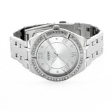 Guess Cosmo Diamonds Silver Dial Silver Steel Strap Watch For Women - GW0033L1 Buy Now By Guess