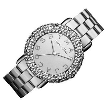 Marc Jacobs Marci Silver Dial Silver Steel Strap Watch for Women - MBM3190 Buy Now By Marc Jacobs