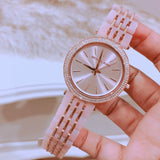 Michael Kors Darci Rose Gold Dial Two Tone Steel Strap Watch for Women - MK4327 Buy Now By Michael Kors