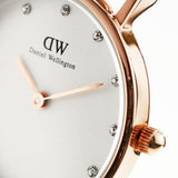 Daniel Wellington Classy Glasgow White Dial Two Tone Nylon Strap Watch For Women - DW00100078 Buy Now By Daniel Wellington