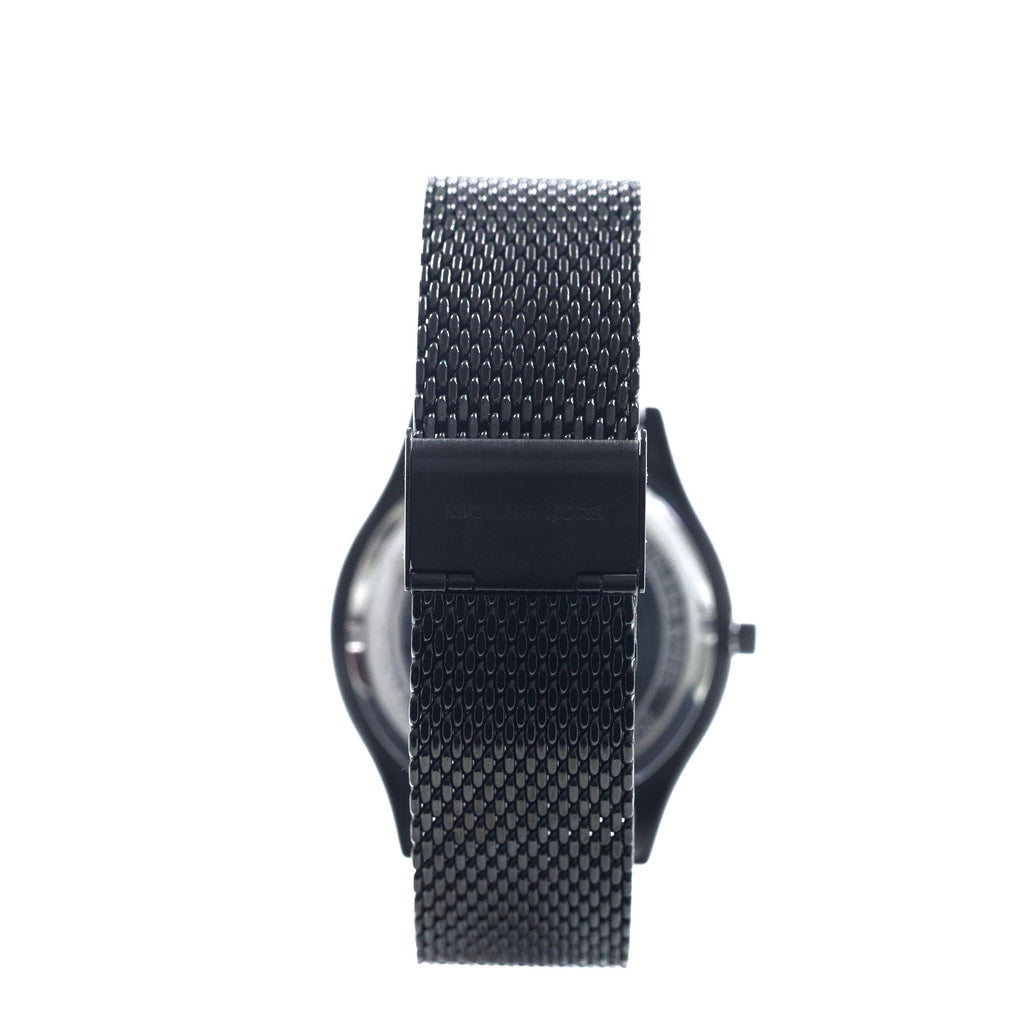 Michael Kors Slim Runway Black Dial Black Mesh Strap Watch for Women - MK8607 Buy Now By Michael Kors