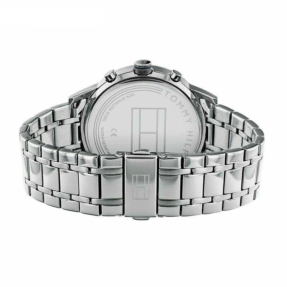 Tommy Hilfiger Kyle Chronograph Grey Dial Silver Steel Strap Watch for Men - 1791632 Buy Now By Tommy Hilfiger
