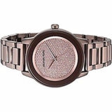 Michael Kors Kinley Brown Dial Brown Steel Strap Watch for Women - MK6245 Buy Now By Michael Kors