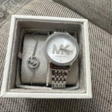 Michael Kors Melissa Quartz Silver Dial Silver Steel Strap Watch for Women - MK4370 Buy Now By Michael Kors